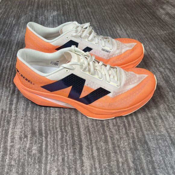 New Balance FuelCell Rebel Shoes Mens Size 13 Orange Running Sneakers MFCXCO4 main image 7